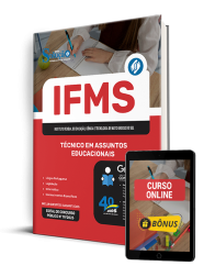 Capa Apostila IFMS 2025 - Técnico em Assuntos Educacionais