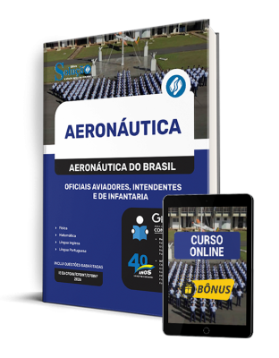 Apostila Aeronáutica do Brasil 2025 - Oficiais Aviadores, Intendentes e de Infantaria - Imagem 1