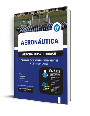 Apostila Aeronáutica do Brasil 2025 - Oficiais Aviadores, Intendentes e de Infantaria - Imagem 2
