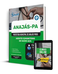 Capa Apostila Prefeitura de Anajás - PA 2025 - Agente Comunitário de Saúde (ACS)