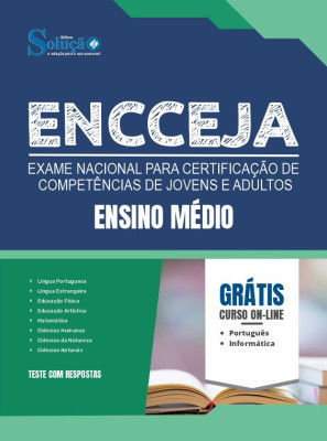 Apostila ENCCEJA em PDF 2025 - Ensino Médio - Imagem 1