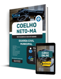 Capa Apostila Prefeitura de Coelho Neto - MA 2025 - Guarda Civil Municipal
