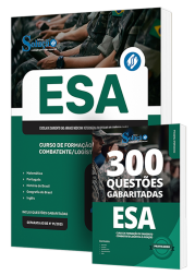 Capa Combo ESA - Curso de Formação de Sargento - Combatente/Logística e Aviação