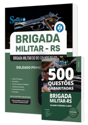 Capa Combo Brigada Militar RS - Soldado Primeira Classe