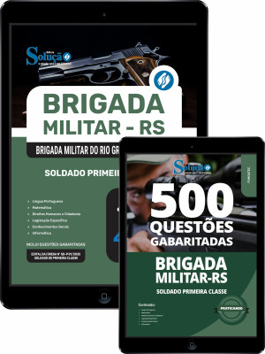 Combo Brigada Militar RS - Soldado Primeira Classe - Imagem 1