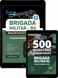 Capa Combo Brigada Militar RS - Soldado Primeira Classe