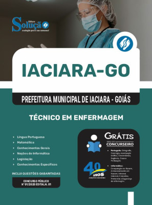 Apostila Prefeitura de Iaciara - GO 2025 - Técnico em Enfermagem - Imagem 3
