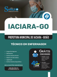 Apostila Prefeitura de Iaciara - GO em PDF 2025 - Técnico em Enfermagem