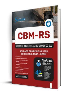 Apostila CBM-RS 2025 - Soldado Bombeiro Militar Primeira Classe - QPBM - Imagem 2