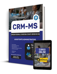 Capa Apostila CRM-MS 2025 - Assistente Administrativo