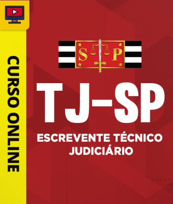 Curso TJ-SP - Escrevente Técnico Judiciário - Imagem 1