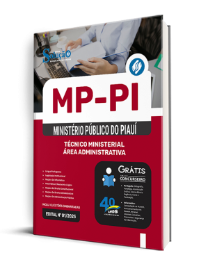 Apostila MP-PI 2025 - Técnico Ministerial - Área Administrativa - Imagem 2