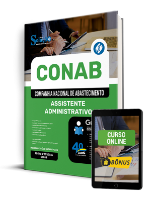 Apostila CONAB 2025 - Assistente Administrativo - Imagem 1