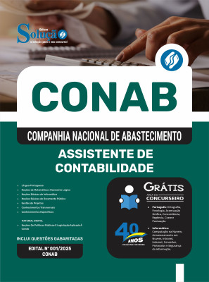 Apostila CONAB 2025 - Assistente de Contabilidade - Imagem 3