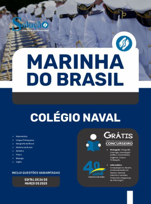 Apostila Marinha do Brasil em PDF 2025 - Colégio Naval - Imagem 1