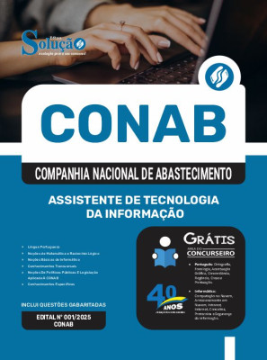 Apostila CONAB 2025 - Assistente de Tecnologia da Informação - Imagem 3