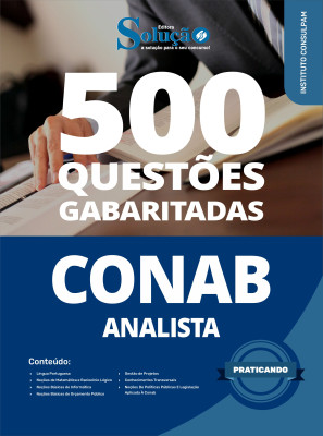 Caderno de Questões CONAB - Analista - 500 Questões Gabaritadas - Imagem 2