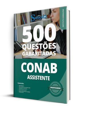 Caderno de Questões CONAB - Assistente- 500 Questões Gabaritadas - Imagem 1