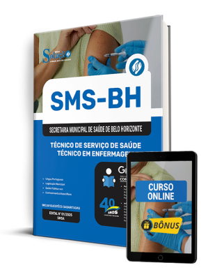 Apostila SMS-BH 2025 - Técnico de Serviço de Saúde - Técnico em Enfermagem - Imagem 1