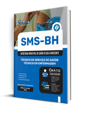 Apostila SMS-BH 2025 - Técnico de Serviço de Saúde - Técnico em Enfermagem - Imagem 2