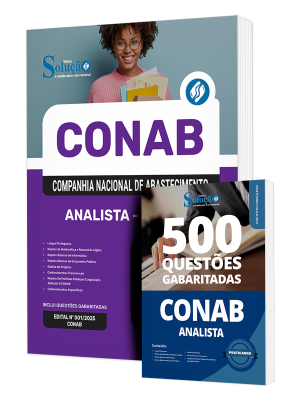 Combo CONAB - Analista - Letras - Imagem 1