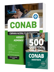 Capa Combo CONAB - Assistente Administrativo
