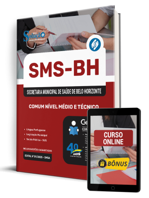 Apostila SMS-BH 2025 - Comum Nível Médio e Técnico - Imagem 1