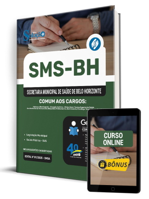 Apostila SMS-BH 2025 - Comum aos Cargos: Médicos e Nível Superior - Imagem 1