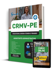 Capa Apostila CRMV-PE 2025 - Assistente Administrativo