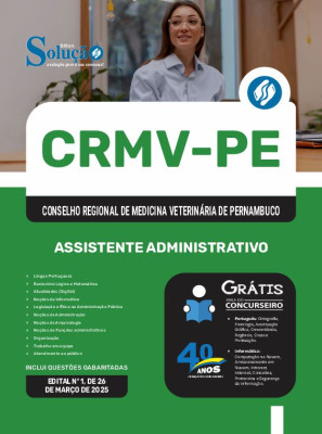 Apostila CRMV-PE 2025 - Assistente Administrativo - Imagem 3