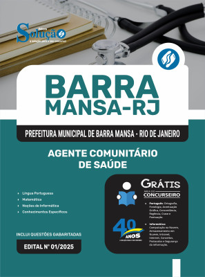 Apostila Prefeitura de Barra Mansa - RJ 2025 - Agente Comunitário de Saúde - Imagem 3