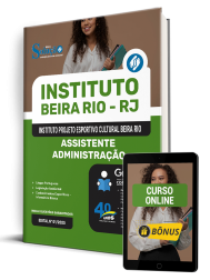 Capa Apostila Instituto Beira Rio - RJ 2025 - Assistente Administrativo