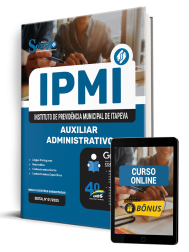 Capa Apostila IPMI 2025 - Auxiliar Administrativo