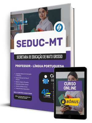 Apostila SEDUC-MT 2025 - Professor - Língua Portuguesa - Imagem 1