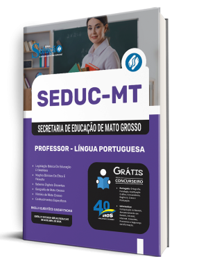 Apostila SEDUC-MT 2025 - Professor - Língua Portuguesa - Imagem 2