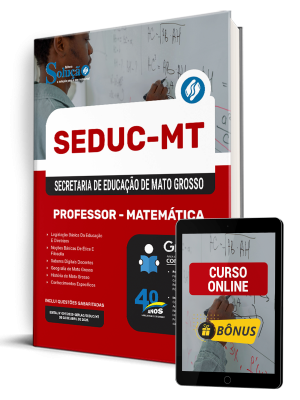 Apostila SEDUC-MT 2025 - Professor - Matemática - Imagem 1