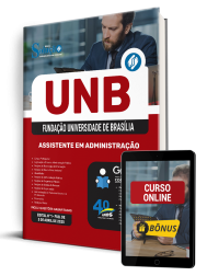 Capa Apostila UNB 2025 - Assistente em Administração