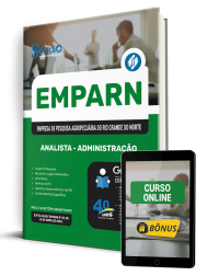 Capa Apostila EMPARN 2025 - Analista - Administração
