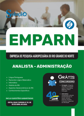Apostila EMPARN 2025 - Analista - Administração - Imagem 3