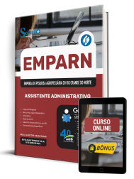 Capa Apostila EMPARN 2025 - Assistente Administrativo