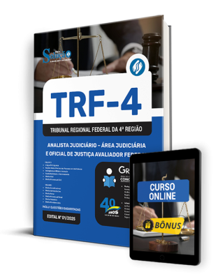 Apostila TRF-4 2025 - Analista Judiciário - Área Judiciária e Oficial de Justiça Avaliador Federal - Imagem 1