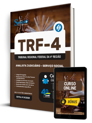 Apostila TRF-4 2025 - Analista Judiciário - Serviço Social - Imagem 1