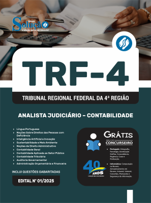Apostila TRF-4 2025 - Analista Judiciário - Contabilidade - Imagem 3