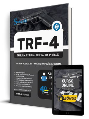 Apostila TRF-4 2025 - Técnico Judiciário - Agente da Polícia Judicial - Imagem 1