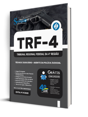 Apostila TRF-4 2025 - Técnico Judiciário - Agente da Polícia Judicial - Imagem 2