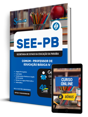 Apostila SEE-PB 2025 - Comum - Professor de Educação Básica IV - Imagem 1