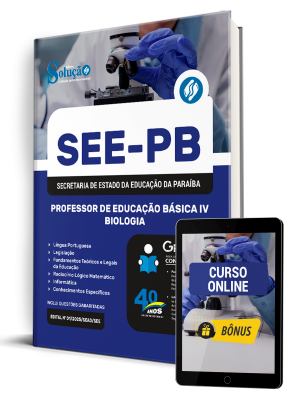 Apostila SEE-PB 2025 - Professor de Educação Básica IV - Biologia - Imagem 1