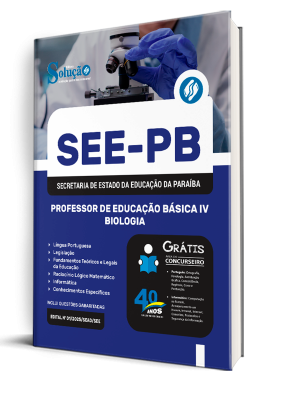 Apostila SEE-PB 2025 - Professor de Educação Básica IV - Biologia - Imagem 2
