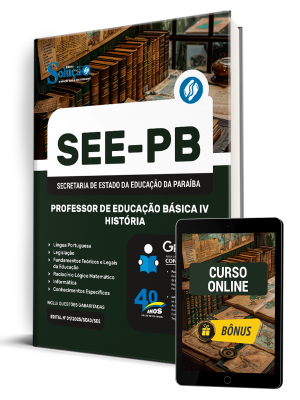 Apostila SEE-PB 2025 - Professor de Educação Básica IV - História - Imagem 1