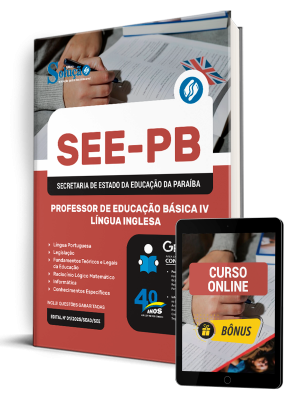 Apostila SEE-PB 2025 - Professor de Educação Básica IV - Língua Inglesa - Imagem 1